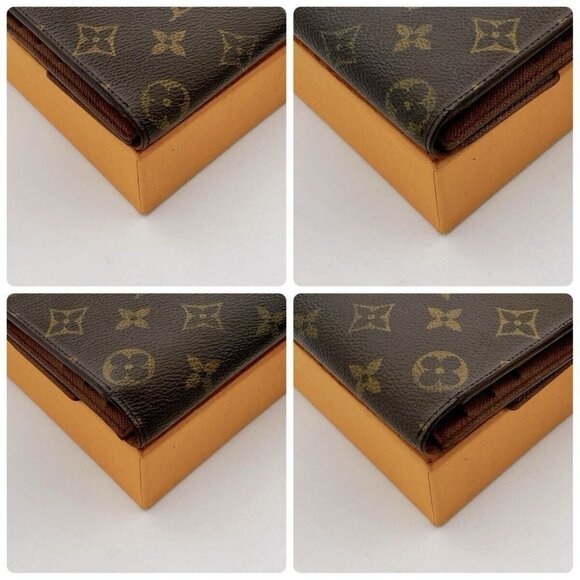 Authentic Louis Vuitton Portefeuille International Porte Tresor Monogram Wallet - Picture 12 of 12